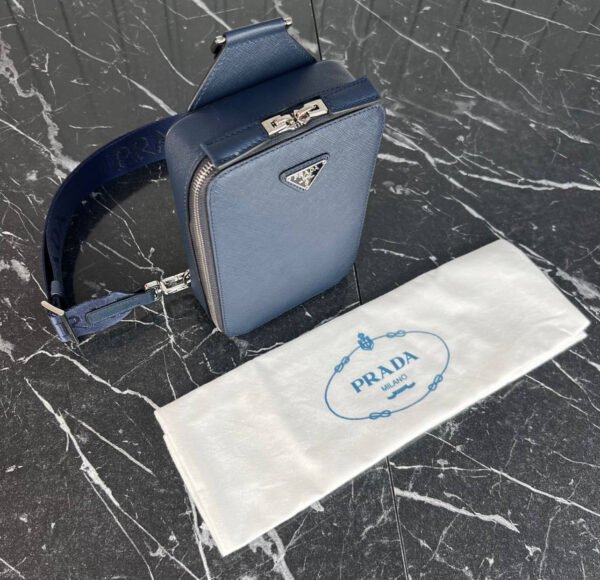 Brique leather belt bag - Image 8