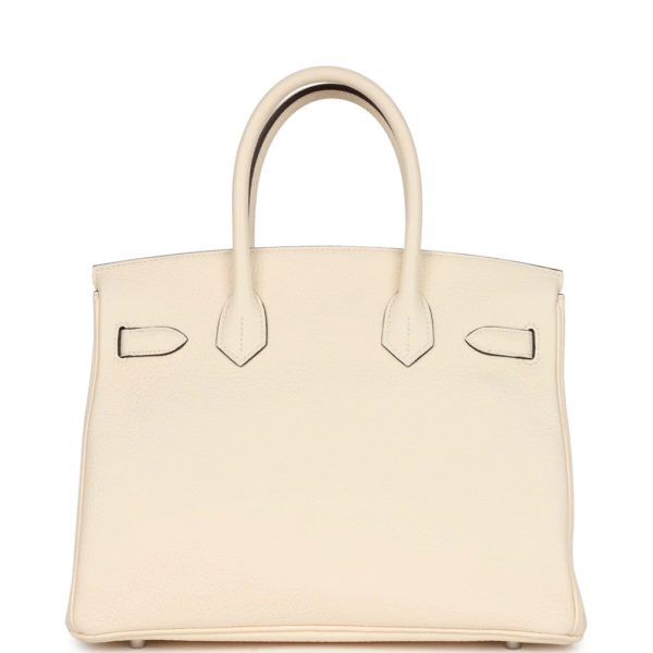 Hermès Birkin 30 Nata Clemence Palladium Hardware - Image 2