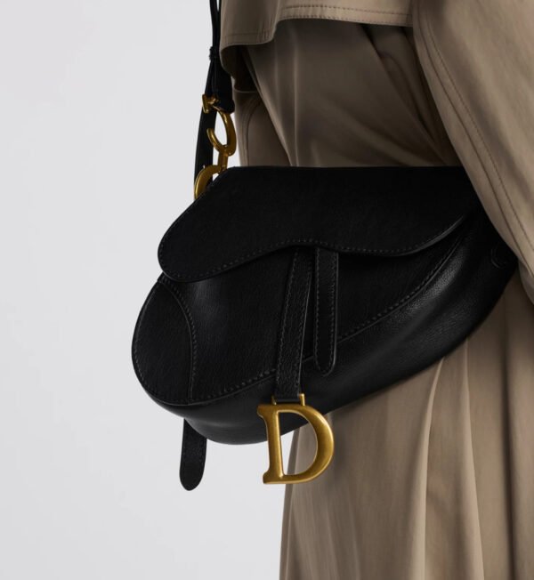 Medium Soft Saddle Bag with Strap - Image 2