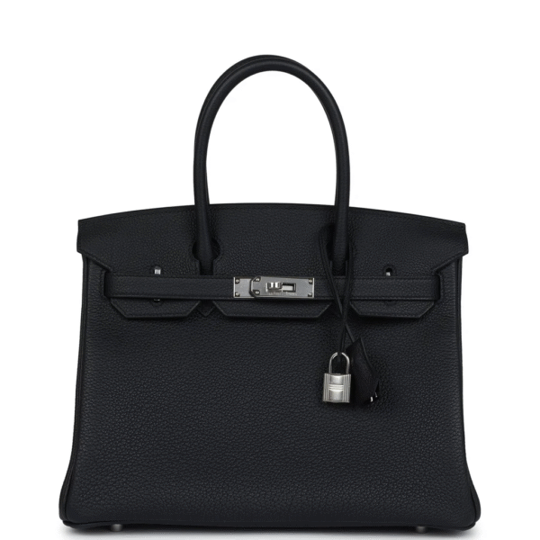 Hermès Birkin 30 Black Togo Palladium Hardware