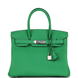 Hermès Birkin 30 Bambou Togo Palladium Hardware