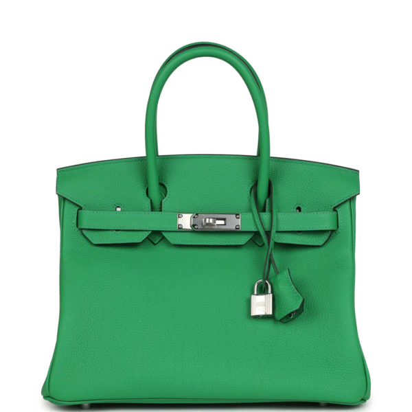 Hermès Birkin 30 Bambou Togo Palladium Hardware