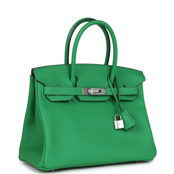 Hermès Birkin 30 Bambou Togo Palladium Hardware - Image 2