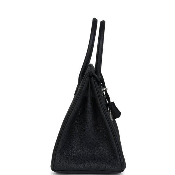 Hermès Birkin 30 Black Togo Palladium Hardware - Image 3