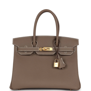 Hermès Birkin 30 Etoupe Epsom Gold Hardware