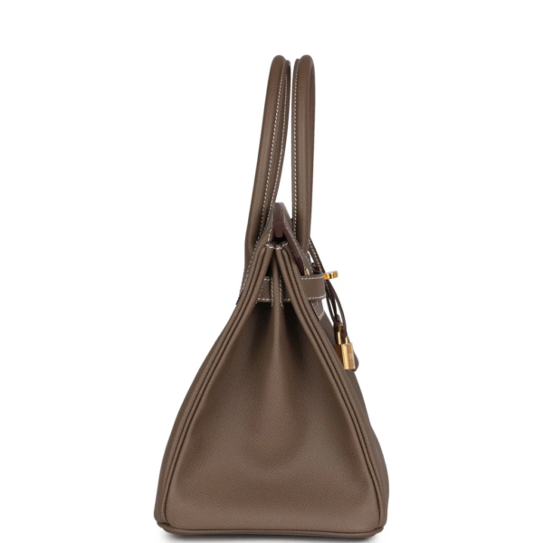 Hermès Birkin 30 Etoupe Epsom Gold Hardware - Image 4